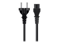 Belkin - strömkabel - power IEC 60320 C7 till Eurokontakt - 1.8 m F3A218CP1.8M-P