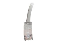 C2G Cat5e Booted Shielded (STP) Network Patch Cable - patch-kabel - 1 m - grå 83750