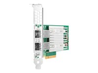 HPE QL41132HLCU - nätverksadapter - PCIe 3.0 x8 - 10 Gigabit SFP+ x 2 P21933-B21