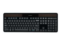 Logitech Wireless Solar K750 - tangentbord - spansk 920-002921