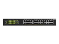 NETGEAR GS324P - switch - 24 portar - ohanterad - rackmonterbar GS324P-100EUS