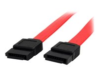 StarTech.com 6in SATA Serial ATA Cable - SATA cable - Serial ATA 150/300 - SATA (F) to SATA (F) - 5.9 in - red - SATA6 - SATA-kabel - 15 cm SATA6