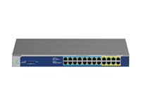 NETGEAR GS524UP - switch - 24 portar - ohanterad - rackmonterbar GS524UP-100EUS