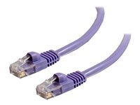 C2G Cat5e Booted Unshielded (UTP) Network Patch Cable - patch-kabel - 5 m - lila 83663