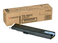 Kyocera TK 805Y - gul - original - tonersats 370AL310