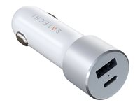 Satechi strömadapter för bil - USB, 24 pin USB-C - 72 Watt ST-TCPDCCS