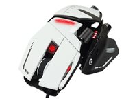 Mad Catz R.A.T.8+ - mus - USB - vit MR05DCINWH000-0