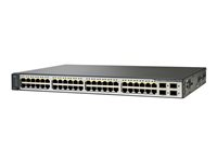 Cisco Catalyst 3750V2-48PS - switch - 48 portar - Administrerad - rackmonterbar WS-C3750V2-48PS-E