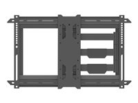 Multibrackets M Universal Flexarm Pro Single HD Offset monteringssats - dubbel arm med fulla rörelser - för LCD-display - svart 7350105212857