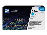 HP 646A - cyan - original - LaserJet - tonerkassett (CF031A) CF031A