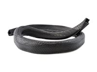 StarTech.com 10ft (3m) Cable Management Sleeve, Trimmable Heavy Duty Cable Wrap, 1.2" (3cm) Dia Polyester Mesh Computer Cable Manager/Protector/Concealer - Black Cord Organizer/Hider, Floor Cable Cover, Wire Wraps (WKSTNCMFLX) - kabelhanteringsfodral WKSTNCMFLX