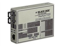 Black Box FlexPoint T1/E1 to FibreConverter - fibermediekonverterare MT663AE-SSC