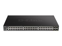 D-Link DGS 1250-52XMP - switch - 52 portar - smart - rackmonterbar DGS-1250-52XMP/E