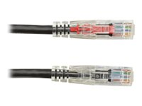 Black Box GigaTrue 3 CAT6 550-MHz Lockable Patch Cable (UTP) - Black - patch-kabel - 90 cm - svart C6PC70-BK-03