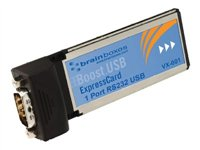 Brainboxes VX-1 - seriell adapter - ExpressCard - RS-232 VX-001