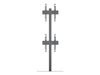 Multibrackets M Pro MBFSC2U 270 ställ - mikrojustering - för 2 LCD-bildskärmar - svart 7350105215612