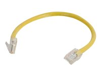 C2G Cat5e Non-Booted Unshielded (UTP) Network Patch Cable - patch-kabel - 2 m - gul 83103