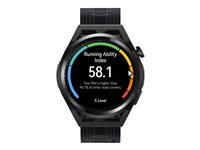 Huawei Watch GT Runner - svart - sportklocka med rem - svart - 4 GB 55028111