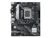 ASUS PRIME B660M-K D4 - moderkort - micro ATX - LGA1700-uttag - B660 90MB1950-M1EAY0