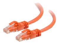 C2G Cat6 Booted Unshielded (UTP) Network Patch Cable - patch-kabel - 5 m - orange 83578