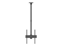 Multibrackets PRO Series M Ceiling Mount Pro MBC1UX2P 400x600 - konsol - för 2 LCD-bildskärmar - svart 7350073736911