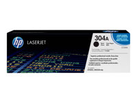 HP 304A - svart - original - LaserJet - tonerkassett (CC530A) CC530A