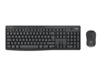 Logitech MK370 Combo for Business - sats med tangentbord och mus - QWERTY - brittisk - grafit Inmatningsenhet 920-012073