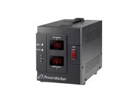 PowerWalker AVR 1500/SIV - automatisk spänningsregulator - 1200 Watt - 1500 VA 10120305