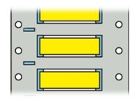Brady PermaSleeve Wire Marking B-342 - fodral - matt - 100 stk - 50.8 x 61.8 mm PS-1500-2-YL-S