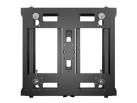 Multibrackets M Public Video Wall Mount Push SD konsol - för platt panel - svart 7350073734818