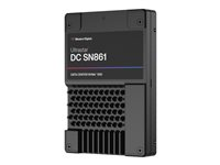 WD Ultrastar DC SN861 WUS6BA176PSP9X1 - SSD - datacenter - 7.68 TB - U.2 PCIe 5.0 x4 (NVMe) 0TS2518