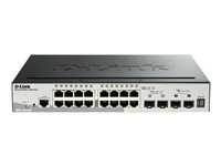 D-Link DGS 1510-20 - switch - 20 portar - smart - rackmonterbar DGS-1510-20/E