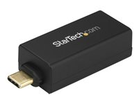 StarTech.com USB C to Gigabit Ethernet Adapter, 1Gbps NIC USB 3.0/USB 3.1 Type C Network Adapter, 1GbE USB-C to RJ45/LAN Port, Thunderbolt 3 Compatible, Windows, MacBook Pro, Chromebook - USB C to Ethernet (US1GC30DB) - nätverksadapter - USB-C - Gigabit Ethernet x 1 US1GC30DB