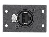 Extron Mini Architectural Adapter Plate IN9486D - modulkontaktplatta med insnäppsfästen 70-314-19