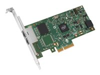 Intel Ethernet Server Adapter I350-T2 - nätverksadapter - PCIe 2.1 x4 - 1000Base-T x 2 I350T2V2