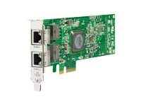 HPE NC382T - nätverksadapter - PCIe x4 - 2 portar 458491-001