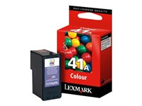 Lexmark Cartridge No. 41A - färg (cyan, magenta, gul) - original - bläckpatron 18Y0341E