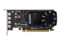 NVIDIA Quadro P1000 DVI - grafikkort - Quadro P1000 - 4 GB VCQP1000DVIV2-PB