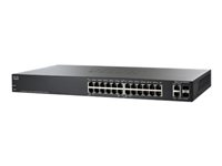 Cisco Small Business Smart SF200-24FP - switch - 24 portar - Administrerad - rackmonterbar SF200-24FP-EU