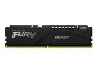 Kingston FURY Beast - DDR5 - sats - 64 GB: 4 x 16 GB - DIMM 288-pin - 5200 MHz / PC5-41600 - ej buffrad KF552C40BBK4-64