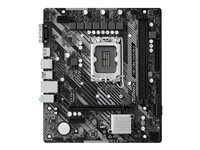 ASRock H610M-HVS/M.2 R2.0 - moderkort - micro ATX - LGA1700-uttag - H610 90-MXBJJ0-A0UAYZ