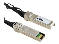 Dell 10GbE Copper Twinax Direct Attach Cable - direktkopplingskabel - 50 cm V4CD8