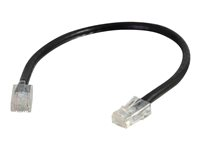 C2G Cat5e Non-Booted Unshielded (UTP) Network Patch Cable - patch-kabel - 1.5 m - svart 83042