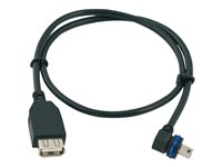 Mobotix MX-CBL-MU-EN-AB-5 - USB-kabel - USB till mini-USB typ B - 5 m MX-CBL-MU-EN-AB-5