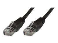 MicroConnect nätverkskabel - 5 m - svart V-UTP505SVP