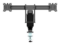 Multibrackets M Slim Basic Dual monteringssats - artikulerande - för 2 LCD-skärm/böjd LCD-skärm - svart 7350073739981