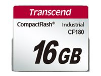 Transcend CF180I - flash-minneskort - 128 MB - CompactFlash TS128MCF180I