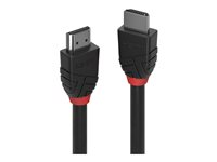 Lindy Black Line HDMI-kabel med Ethernet - 5 m 36474