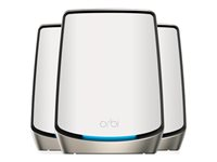 NETGEAR Orbi 860 Series RBK863S - Wifi-system - Wi-Fi 6 - skrivbordsmodell RBK863S-100EUS