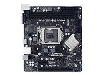 Biostar H61MHV3 - moderkort - micro ATX - LGA1155-uttag - H61 H61MHV3